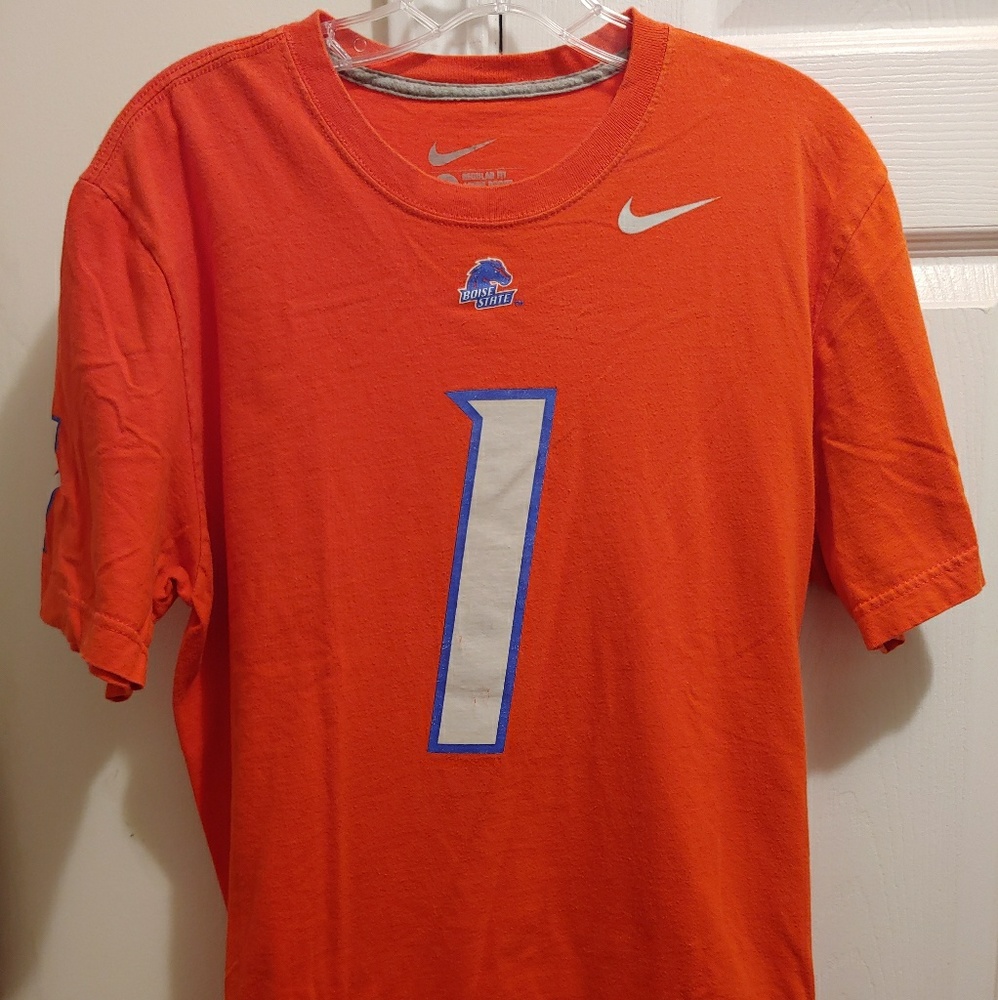 Boise State Broncos Nike #1 NCAA T-shirt Jersey
